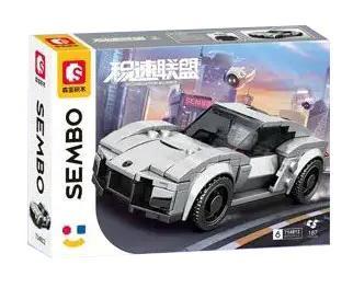 bộ lắp ghép Siêu xe thể thao SEMBO 714812, đồ chơi mô hình cho bé trai 6 tuổi, giá tốt