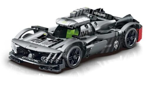 Bộ lắp ráp Sembo 715303 Siêu Xe Đua Peugeot Warrior, đồ chơi mô hình xe đua thể thao cho bé trai 6 tuổi, giá rẻ.