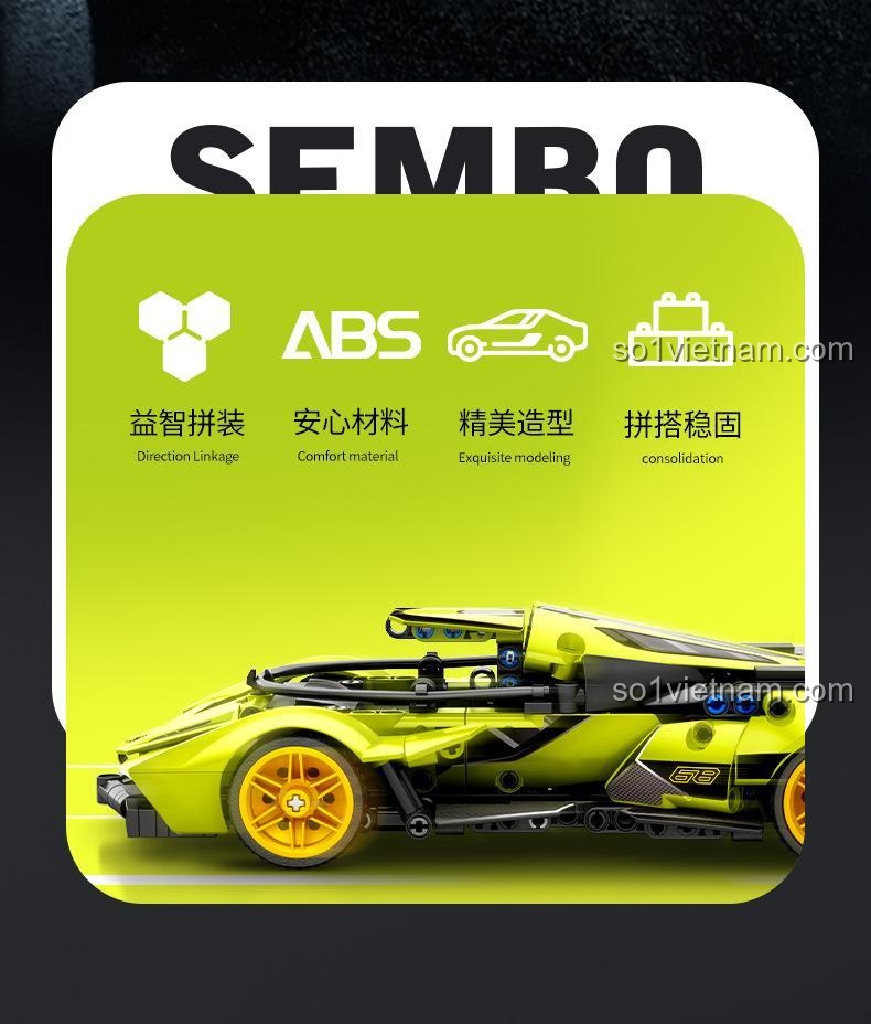 Các tính năng nổi bật của Xe concept Lamborghini Vision GT 715306: Lắp ráp thông minh, chất liệu an toàn, tạo hình tinh xảo, kết cấu vững chắc.