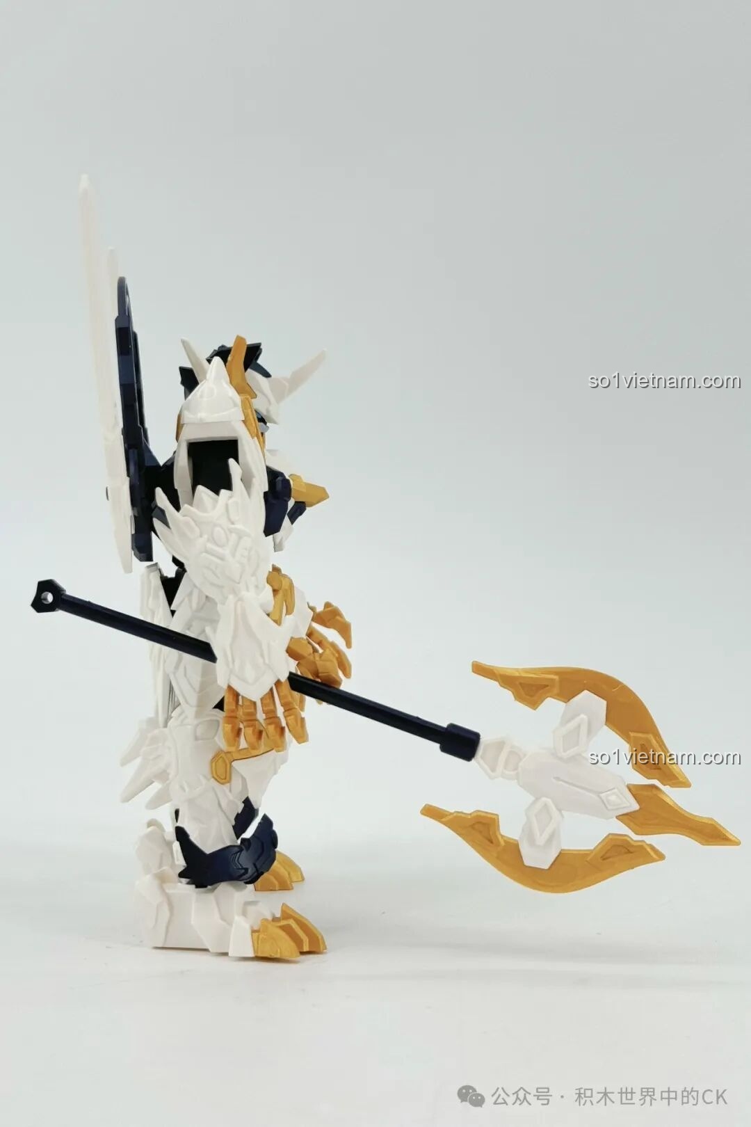 Mô hình Sembo 900002 Bạch Hổ Chiến Kỷ Nguyên Linh hoàn chỉnh, tạo dáng chiến đấu