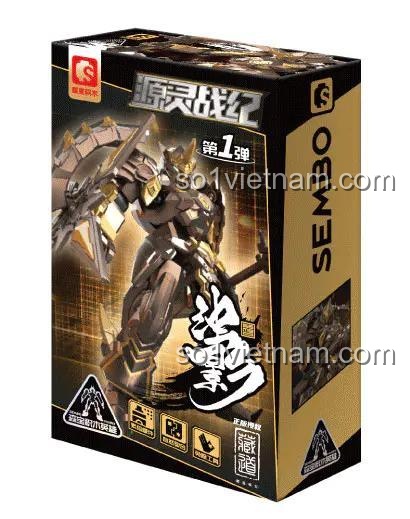 Hộp đồ chơi mô hình SEMBO 900004 Robot Trọc Ảnh, mô hình mecha độc đáo cho bé trai 6 tuổi giá tiết kiệm