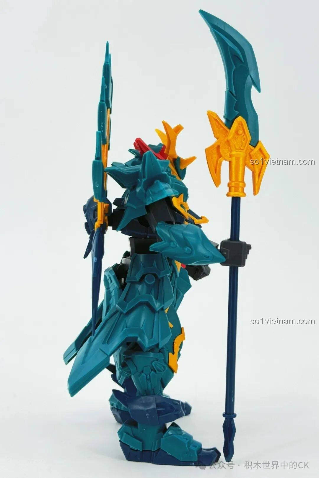 Mô hình Sembo 900004 Trọc Ảnh Chiến Kỷ Nguyên Linh hoàn chỉnh, nhìn trực diện