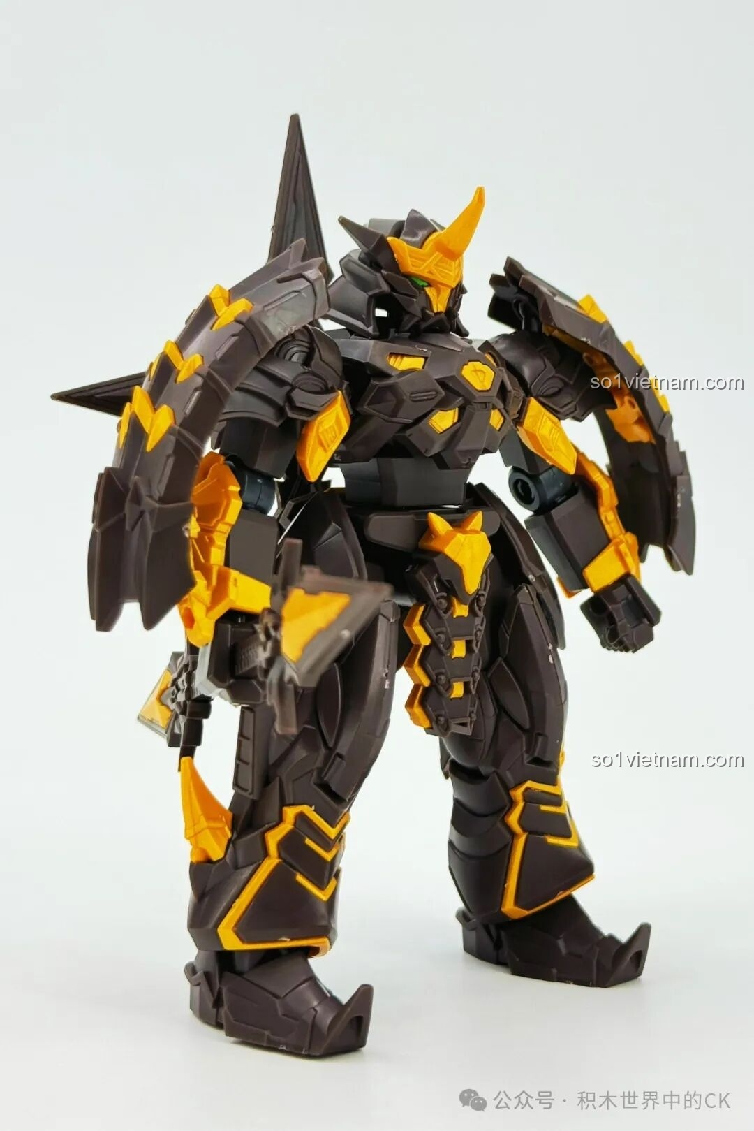 Mô hình Sembo 900005 Triển Minh Chiến Kỷ Nguyên Linh hoàn chỉnh, nhìn mặt sau