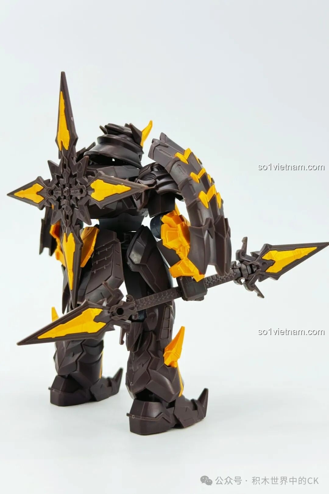 Mô hình Sembo 900005 Triển Minh Chiến Kỷ Nguyên Linh hoàn chỉnh, nhìn trực diện