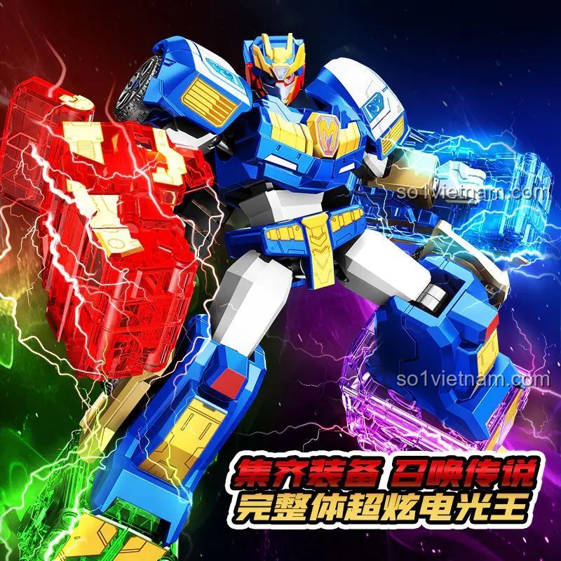 SEMBO 900006 Metal Cardbot - Robot biến hình chi tiết