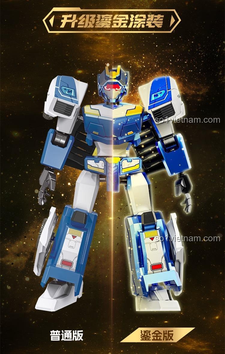Đồ chơi lắp ráp Chiến binh Metal Cardbot SEMBO 900026, phiên bản mạ vàng độc đáo, giá rẻ.