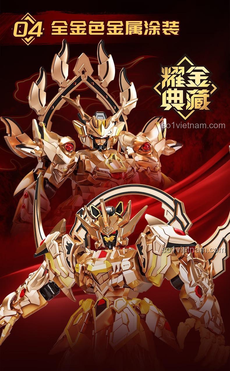 Figure Rồng Xanh Hổ Trắng 900038 kèm đế trưng bày, đồ chơi mô hình đáng tiền cho con trai 14 tuổi.