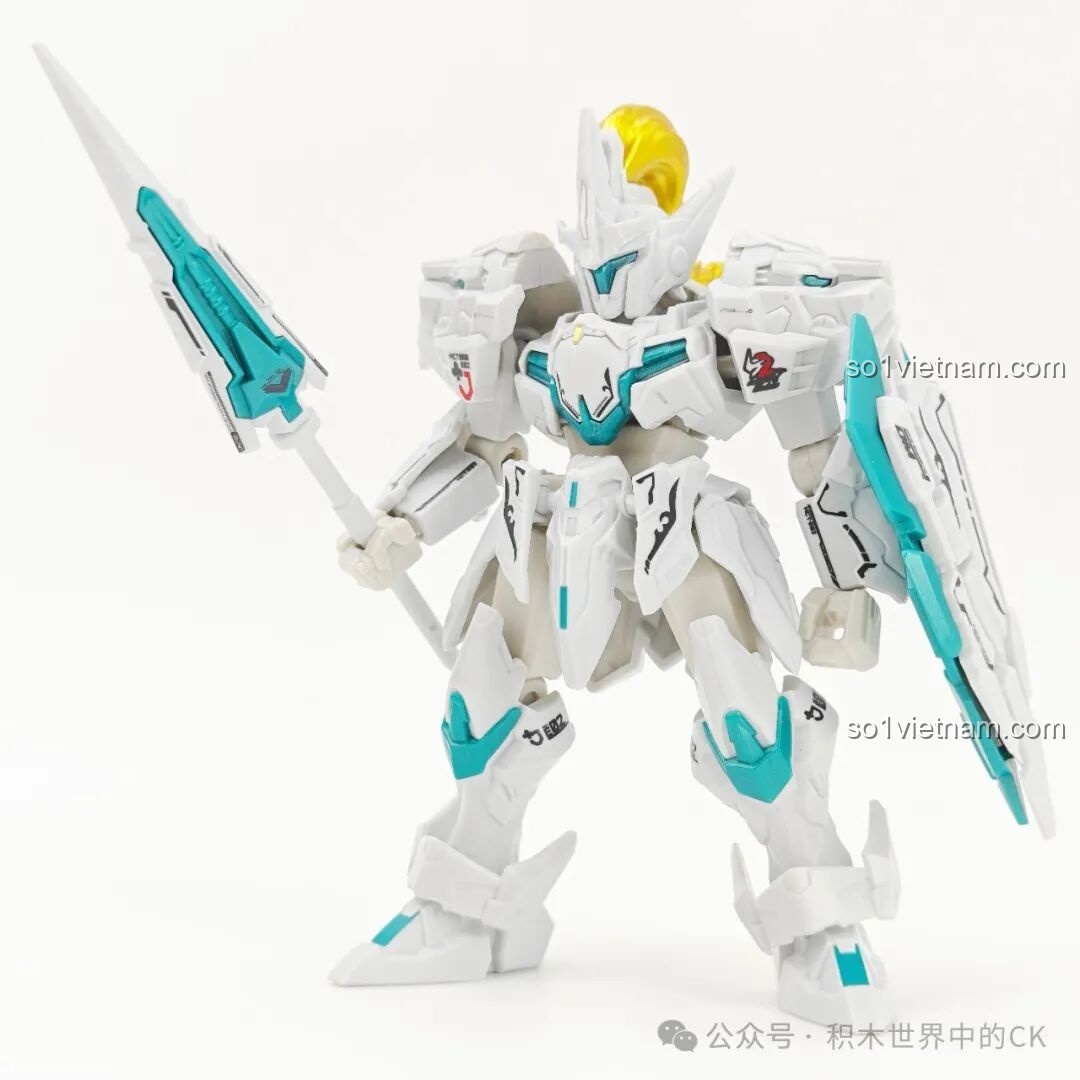 Phụ kiện đi kèm robot SEMBO Anh Hùng Tiên Tổ Hiệu Ứng.