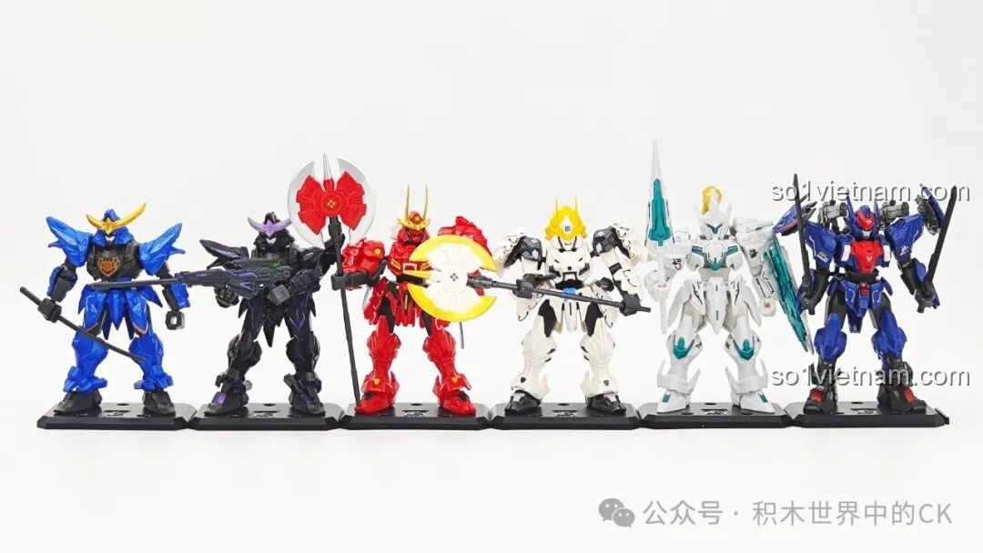 Bộ sưu tập robot SEMBO Anh Hùng Tiên Tổ Hiệu Ứng.