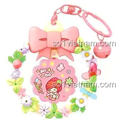 Bộ đồ chơi Móc khóa lắp ghép hình kẹo Sembo Block 616013 màu hồng dễ thương, món quà tiết kiệm cho bé gái 8 tuổi.