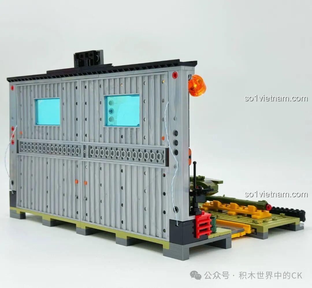 Toàn cảnh Xưởng Lắp Ráp Xe Tăng Chiến Đấu Chủ Lực ZTZ-99A Sembo Block đã hoàn thiện, sẵn sàng cho hoạt động.