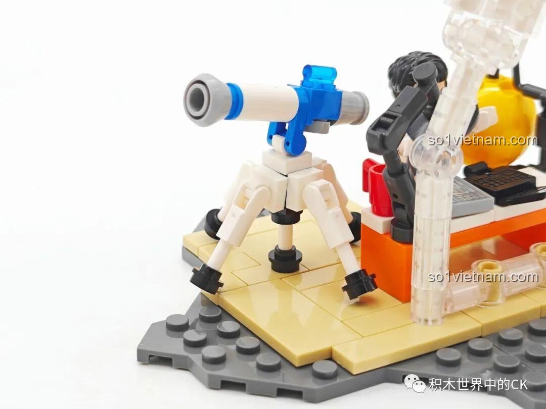 Cận cảnh các hiệu ứng lửa và chi tiết động cơ của tên lửa SEMBO Đội Tên Lửa Siêu Dễ Thương, tăng tính chân thực.