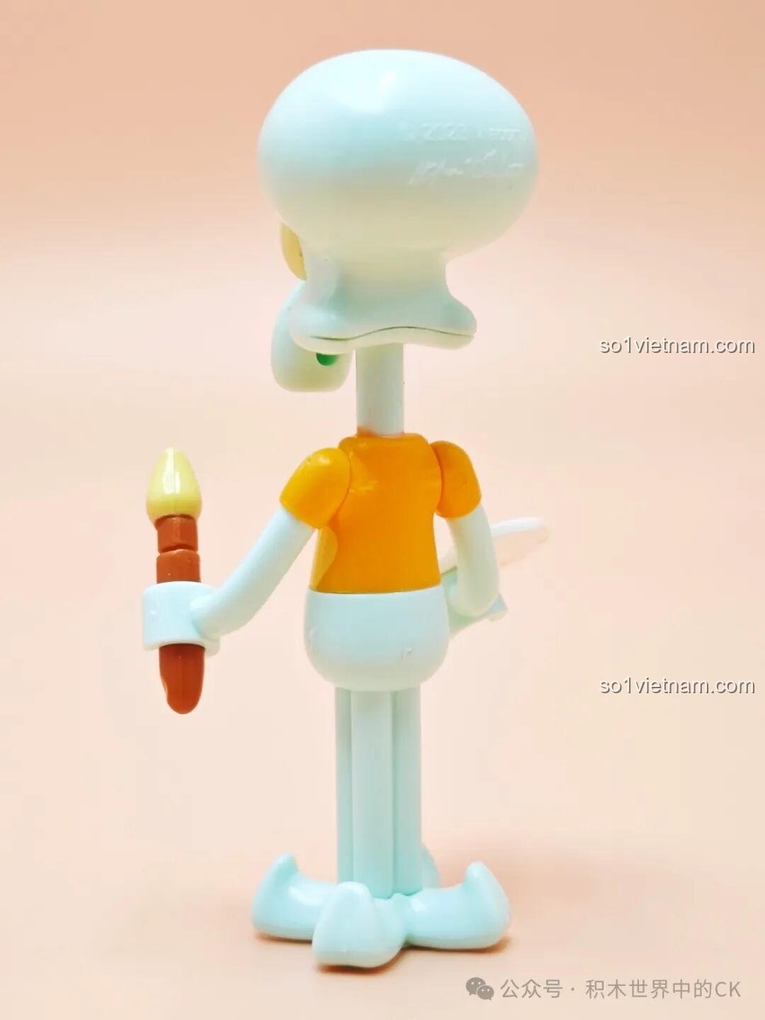 Các chi tiết hoa và lá trang trí cho bộ lắp ghép SEMBO Spongebob