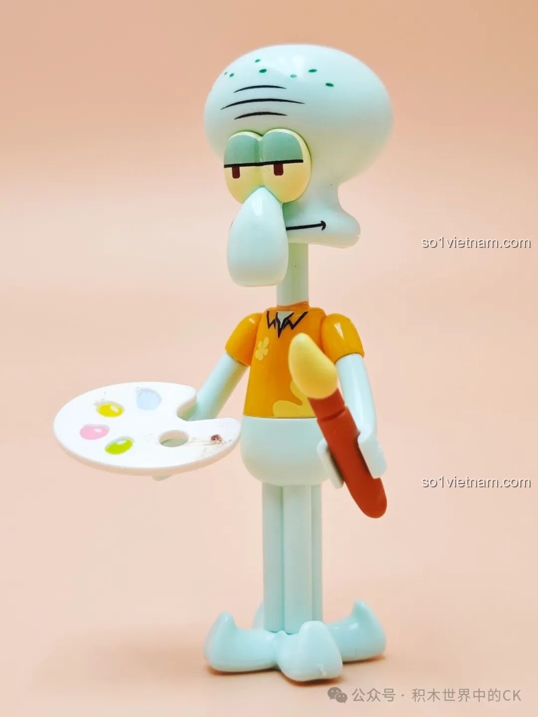 Khuôn mặt Spongebob được lắp ráp cho bộ