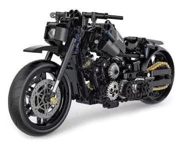 bộ lắp ghép Xe Mô Tô Harley-Davidson, đồ chơi mô hình Shuanggao, mô hình xe mô tô tỉ lệ 1:8, 586 chi tiết, cho bé trai 8 tuổi+, giá tốt