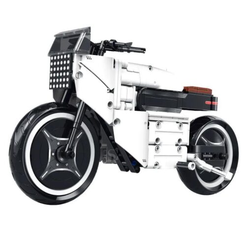 Hình ảnh hộp sản phẩm đồ chơi mô hình Shuanggao 60539 Xe Mô tô Porsche 619. Hộp có ghi tỉ lệ 1:8 và số lượng 517 chi tiết, giá tốt.
