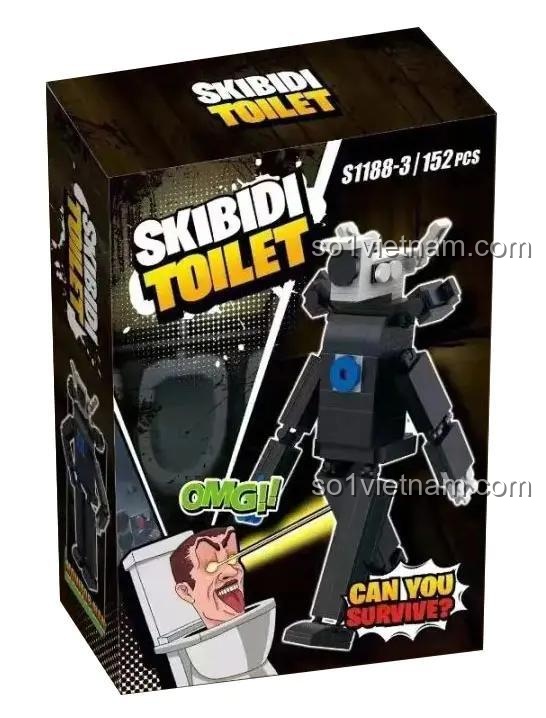 Bộ lắp ghép Skibidi Toilet S1188 - Nhân vật Titan Camera Man