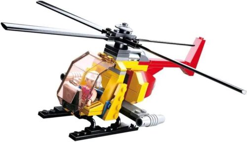 Trực thăng Sluban M38-B0667A bộ lắp ghép 100 mảnh cho bé 6 tuổi