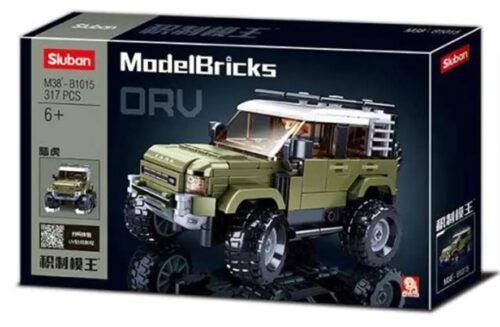 Hộp bộ đồ chơi Sluban M38-B1015 Xe địa hình ORV Land Rover 317 mảnh
