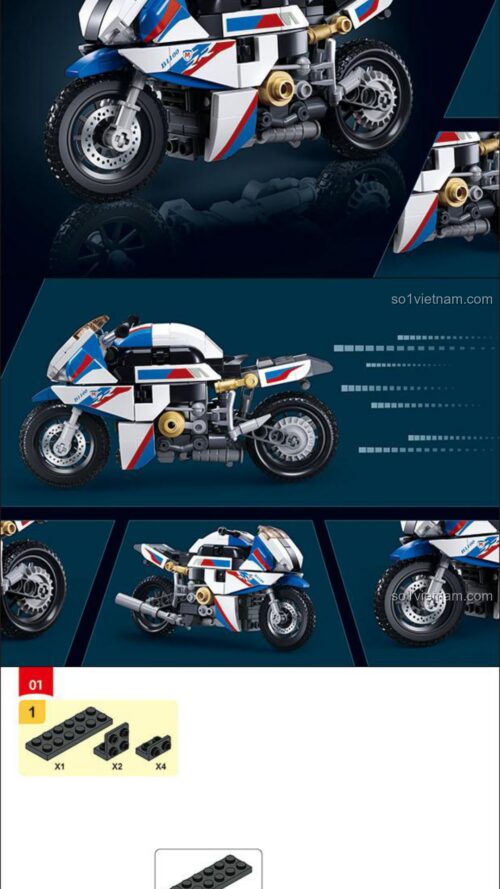 Thiếu hướng dẫn Xe mô tô BMW S1000MS Sluban M38-B1129