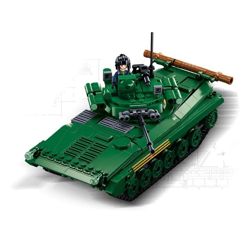 bộ đồ chơi Xe chiến đấu bộ binh BMP-2MS Sluban M38-B1136 với minifigure, phù hợp bé trai 8 tuổi, giá tốt.