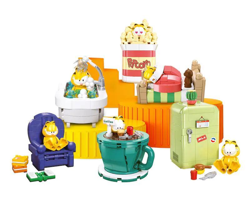 Bộ lắp ghép Garfield 6 mẫu Sluban M38-B1221 - Tổng thể