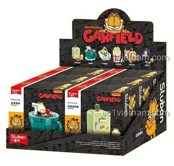 Hộp sản phẩm bộ lắp ghép Garfield Sluban M38-B1221