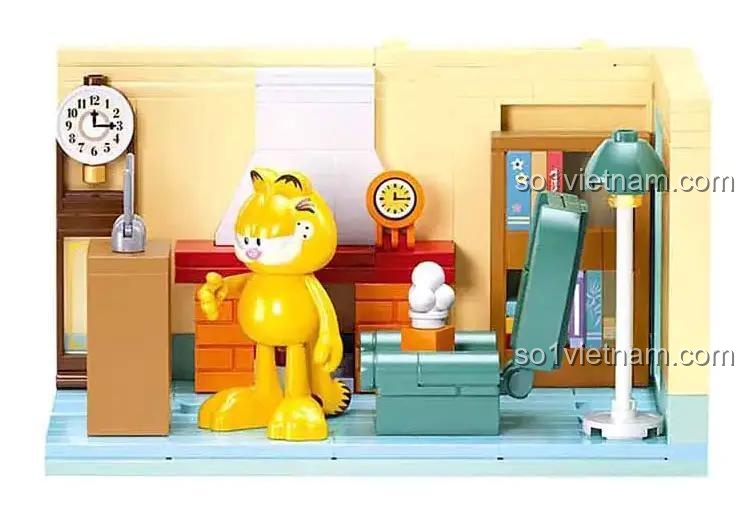 Garfield Sluban M38-B1226 đang chơi