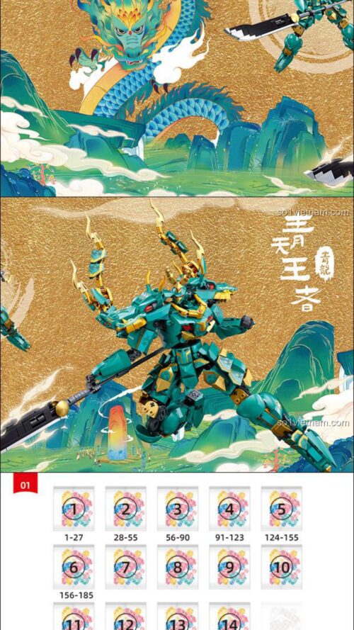 Robot Thanh Long Sluban M38-B1235 hướng dẫn Sluban M38B1235 Robot Thanh Long