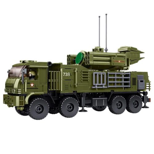 Sluban M38-B1252 Hệ Thống Phòng Không Giáp S1S, Xe Tăng Phòng Không, Xe Tăng Quân Sự, Xe Tăng Tấn Công, Xe Tăng Tự Hành, 669 Mảnh, Độ tuổi 6+, Giá tốt, Chất lượng cao
