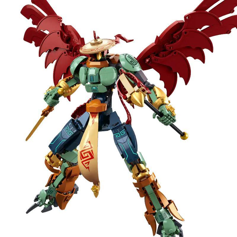 Mô hình Cơ Giáp Sư Lôi Chấn Tử Sluban M38-B1305, bộ lắp ghép robot biến hình, đồ chơi xây dựng cho bé trai 14 tuổi