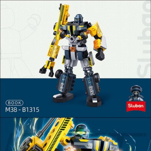 Robot Cơ Giáp Người Máy Sluban M38-B1315 Hướng Dẫn Lắp Ráp Robot Người Máy
