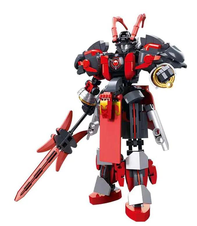 bộ lắp ghép Lữ Bố Vô Song Quán Quân Sluban M38-B1321, đồ chơi mô hình robot mecha Lữ Bố cho con trai 6 tuổi, giá tốt