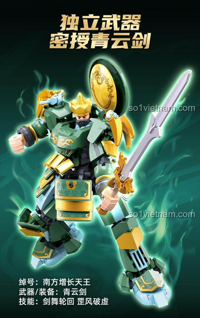 Sluban M38-B1369 Ma Lễ Hồng lắp ráp bộ lắp ghép cho bé trai 6 tuổi