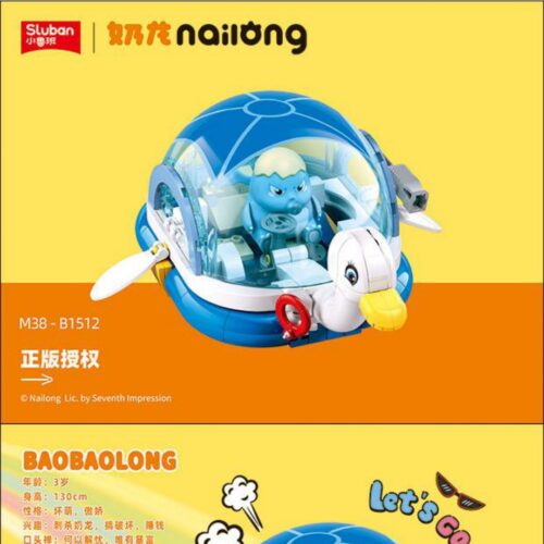 Sách Hướng Dẫn Lắp Ráp Sluban M38-B1512 Thuyền Thiên Nga Nãi Long - Hướng dẫn lắp ráp Sluban M38 B1512 Thuyền Thiên Nga Nãi Long