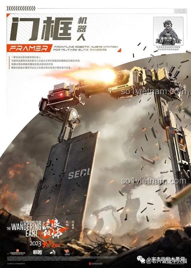 Tờ sticker chuyển nhiệt của bộ SEMBO 107109, với các họa tiết đặc trưng của máy bay không người lái.