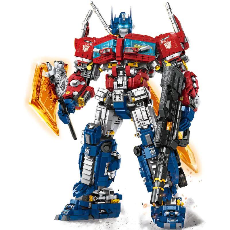 Bộ lắp ghép Optimus Prime TANK 9207 chính hãng giá rẻ, mô hình robot cao 35cm cho bé trai trên 6 tuổi.
