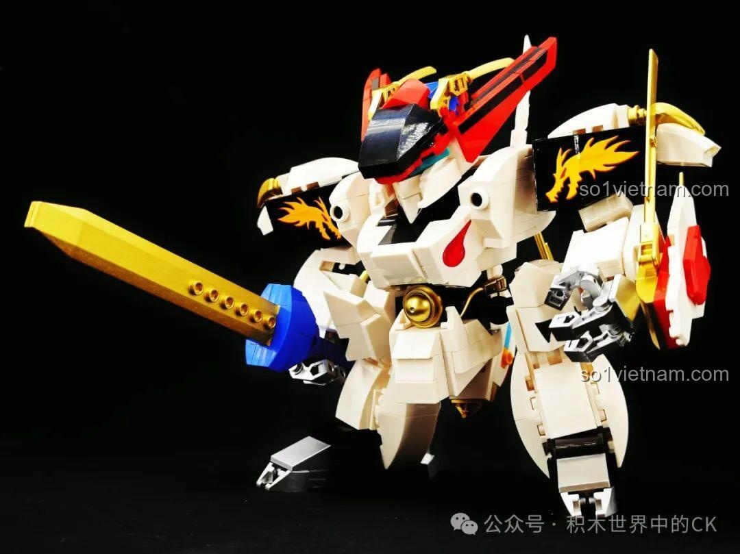 Ryuomaru phiên bản Rồng JIESTAR 58206 đã hoàn thiện, sẵn sàng chiến đấu