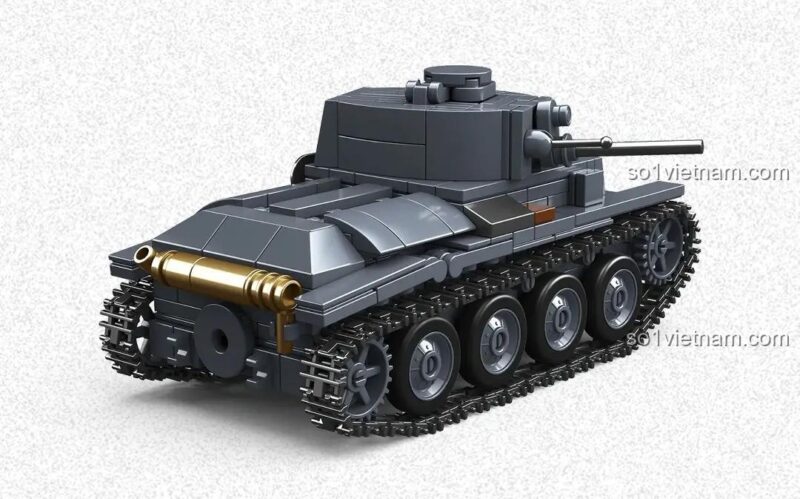 Mô hình xe tăng hạng nhẹ 38T-A 1:35 Third Party 300001 với kích thước chi tiết, đồ chơi mô hình xe tăng Đức 38T-A cho bé trai 6 tuổi, giá tốt