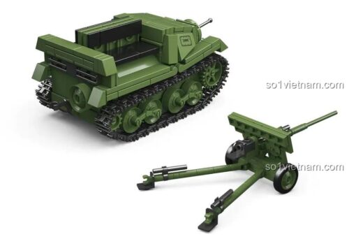 Third Party 300007 Pháo Chống Tăng ZIS-2 57mm Third Party, mô hình quân sự tỉ lệ 1:35, chất lượng cao.