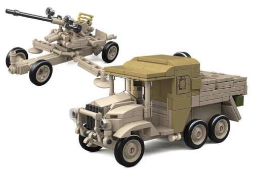 Third Party 300011 Bộ Lắp Ghép Xe Tải Kéo Pháo Phòng Không Bofors Morris CDSW 1:35 Mô Hình Xe Quân Sự, Tỉ lệ 1:35, 402 mảnh, 6+ tuổi, Con trai, Giá tốt