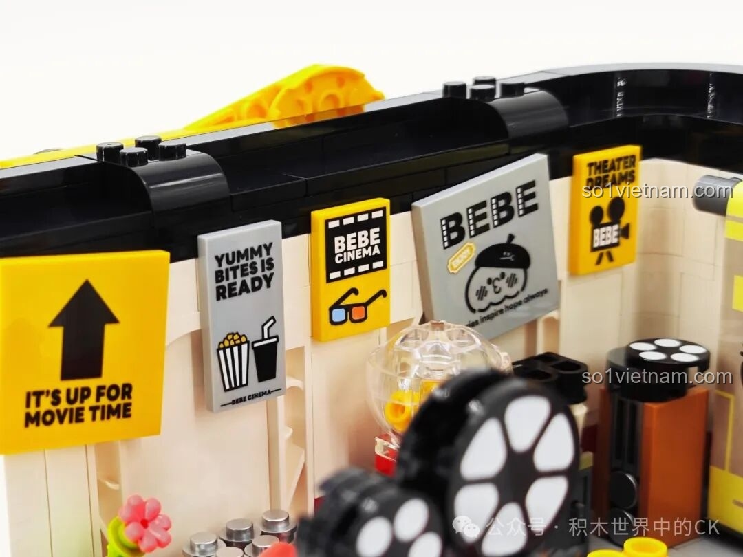 Hộp bộ đồ chơi lắp ráp Quán trà sữa TOP TOY BEBE City Corner TC2052