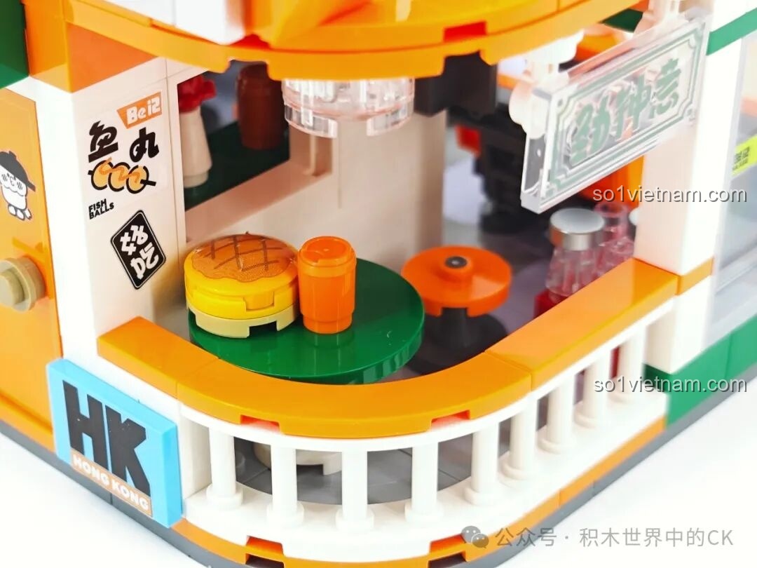 Chi tiết ghế ngồi trong bộ Rạp chiếu phim TOP TOY BEBE City Corner TC2051