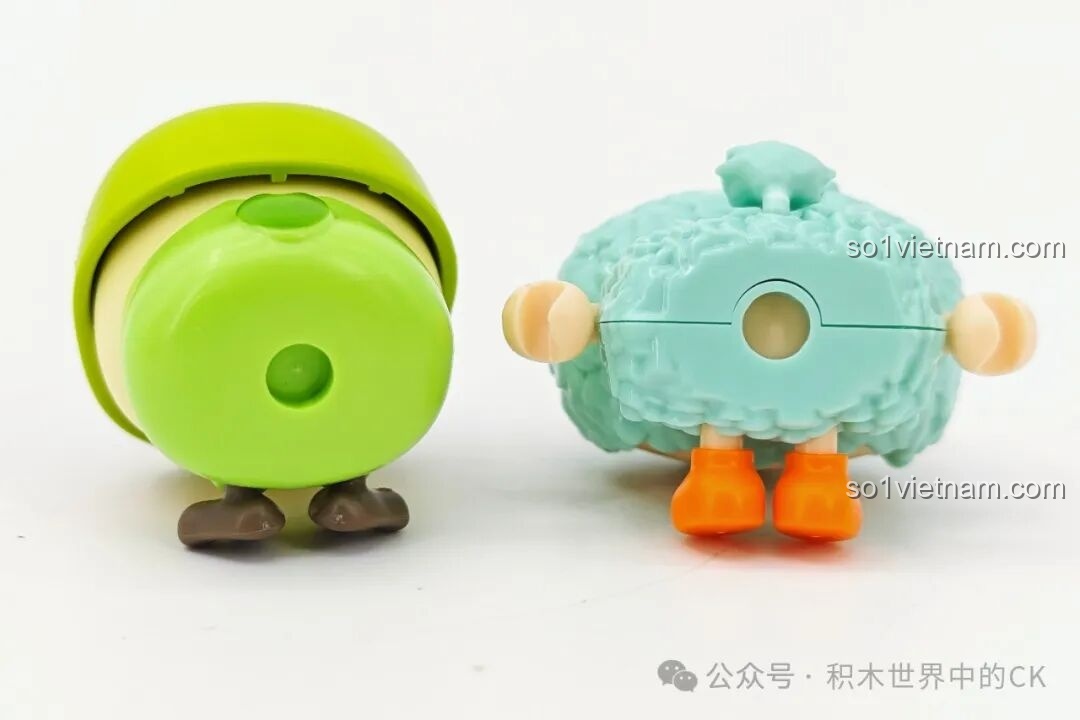 Hai nhân vật BEBE và MOCA trong bộ Rạp chiếu phim TOP TOY BEBE City Corner TC2051