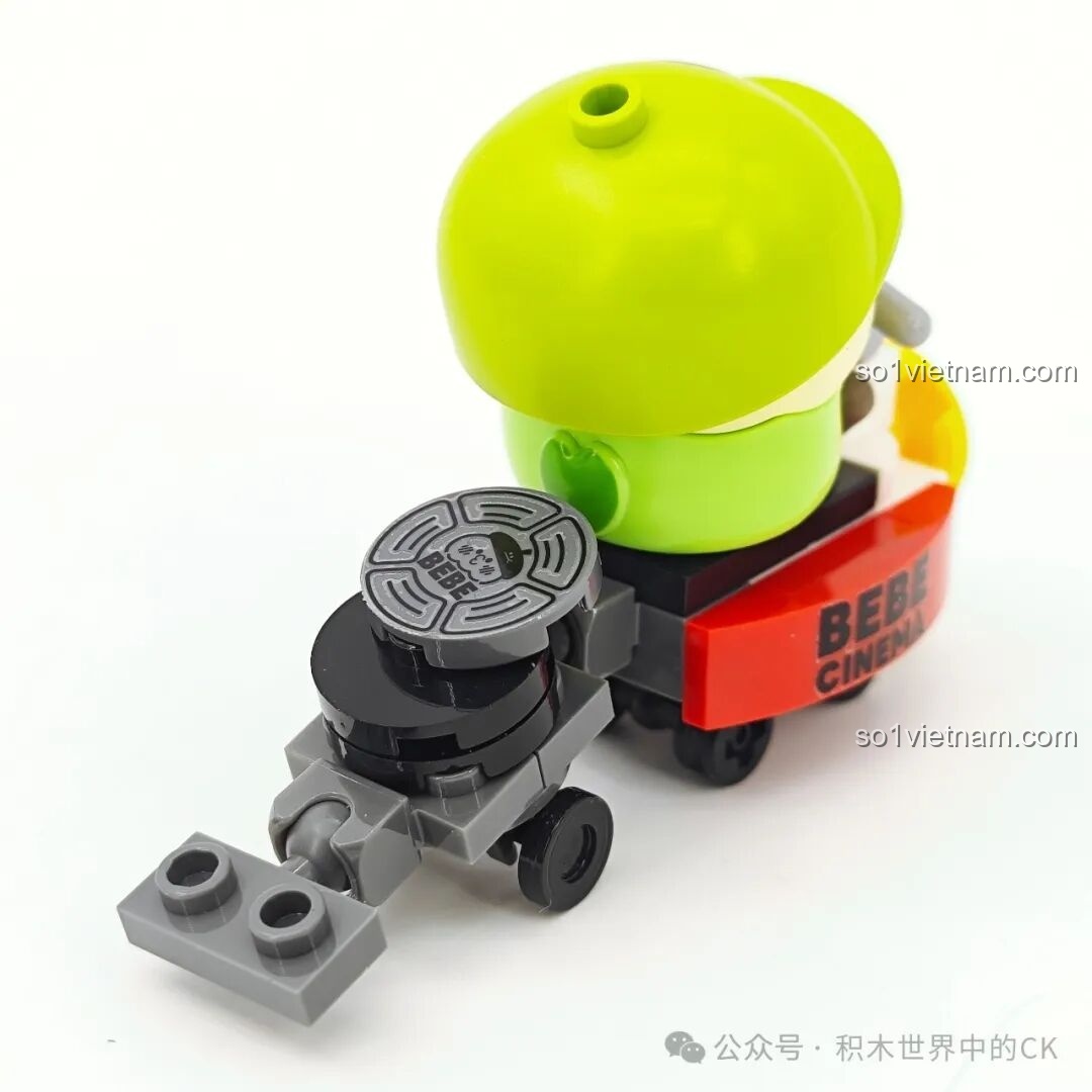 Chi tiết nhân vật MOCA trong bộ Rạp chiếu phim TOP TOY BEBE City Corner TC2051