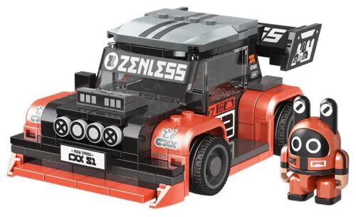 Bộ lắp ghép TOP TOY DZX-S1 Xe Bangbu Tuyệt Khu Linh: Xích Hồng Huệ Tinh, mô hình xe đua và minifigure có khớp cử động, phù hợp bé trai 6 tuổi, giá tốt.