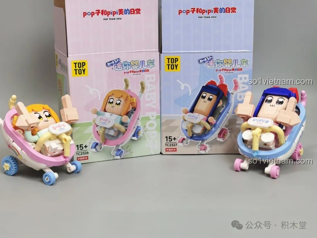 Mô hình đũa lắp ráp từ TOP TOY.