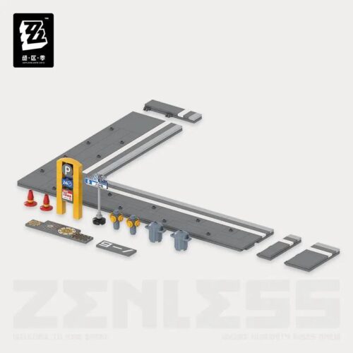 TOP TOY jiedao Bổ Sung Phụ Kiện Đường Phố Zenless Zone Zero Cảnh quan đường phố 170 mảnh