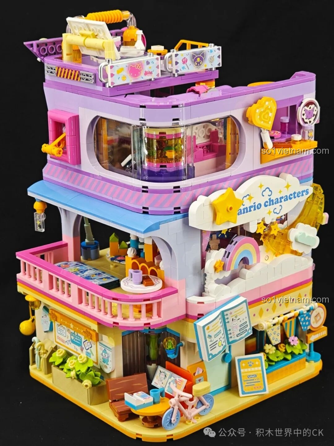 Chi tiết mô hình TOP TOY Học Viện Sanrio Characters