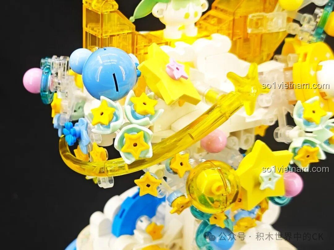 Minifigure Cinnamoroll trong bộ lắp ráp TOP TOY Sanrio Secret Garden